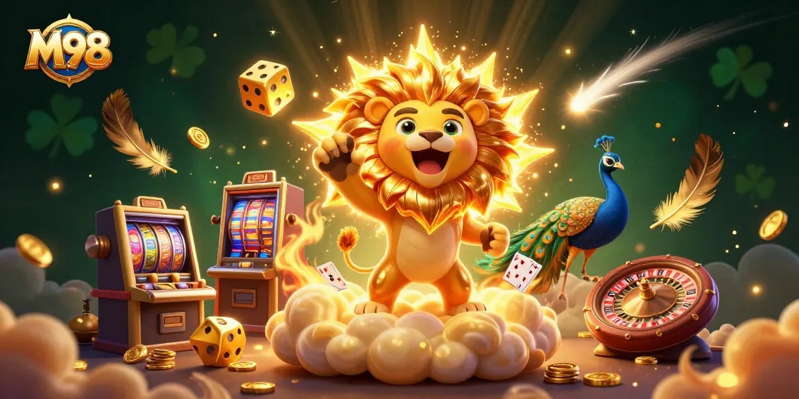 M98 offers exhilarating gaming experiences with live casino games and thrilling slots.