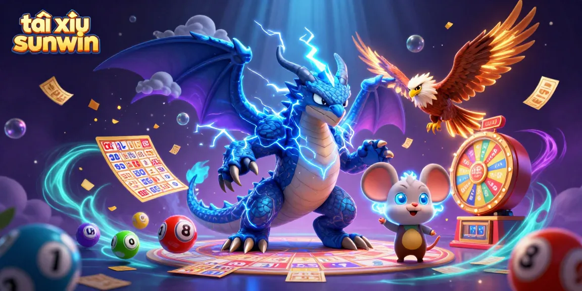 Experience exciting gameplay at tài xỉu sunwin with colorful elements and dynamic characters.