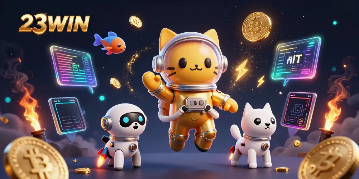 Experience dynamic gameplay with 23WIN's casino adventures in a cosmic setting.