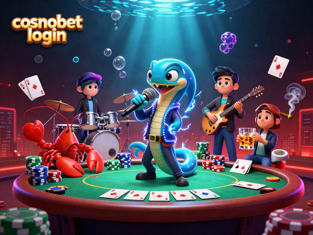 Engage with the vibrant underwater scene showcasing the cosmobet login experience in a unique casino environment.