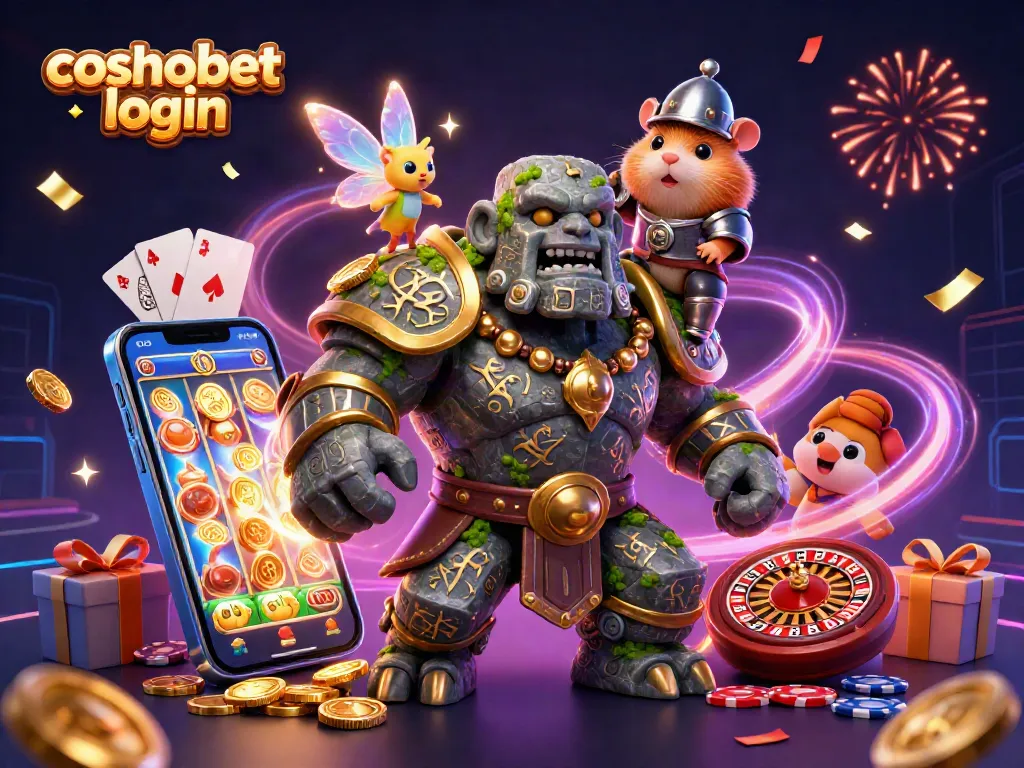 Experience the thrill of cosmobet login with magical characters and dynamic casino elements!