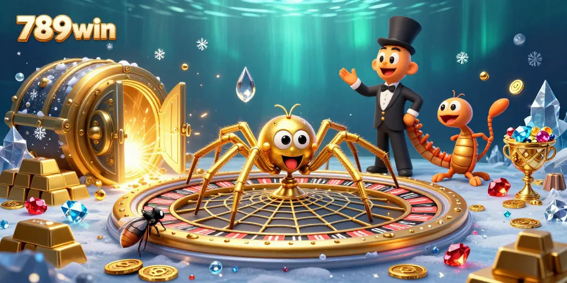 Engage in thrilling bets with 789win under the rich glow of a golden roulette wheel.