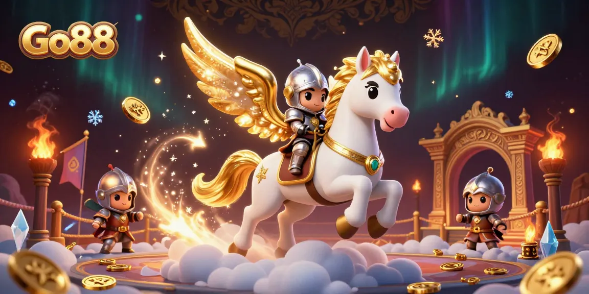 Experience thrilling gameplay at Go88 with celestial fantasy casino elements illustrating excitement.