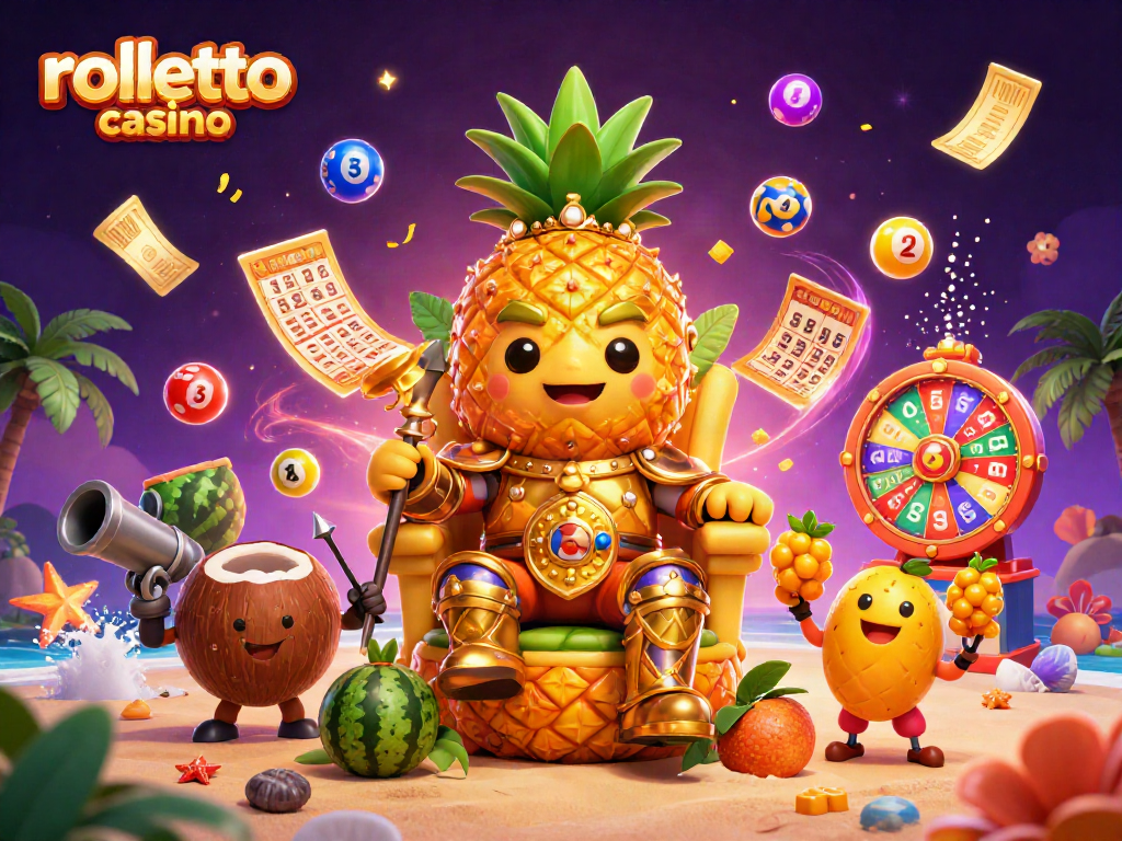 Experience the excitement at rolletto casino with vibrant characters and dynamic gaming elements.