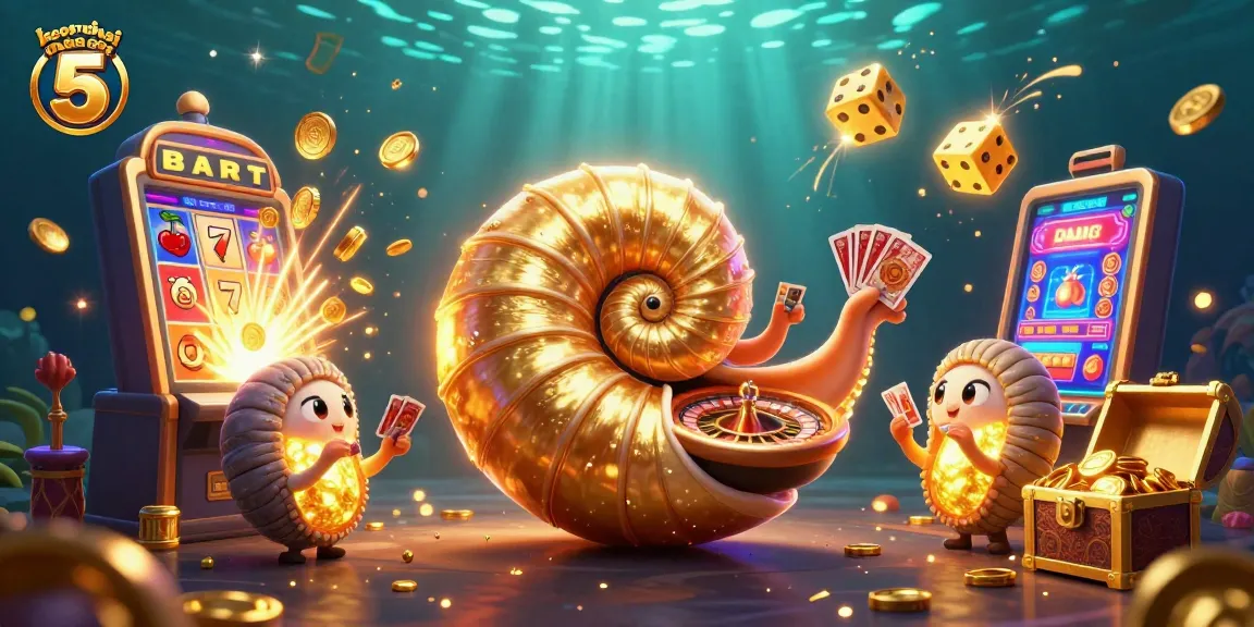 Experience keo nha cai 5 with an immersive 3D illustration of interactive gambling elements.