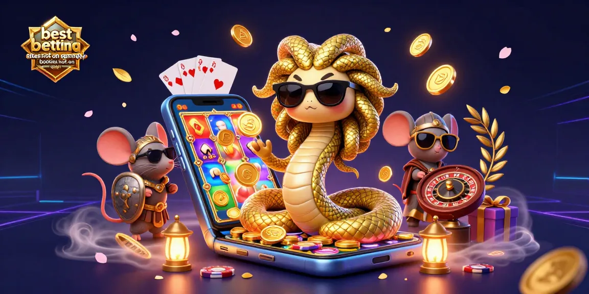 Play at the best betting sites not on gamstop / bookies not on gamstop guide in a vibrant, playful casino scene.